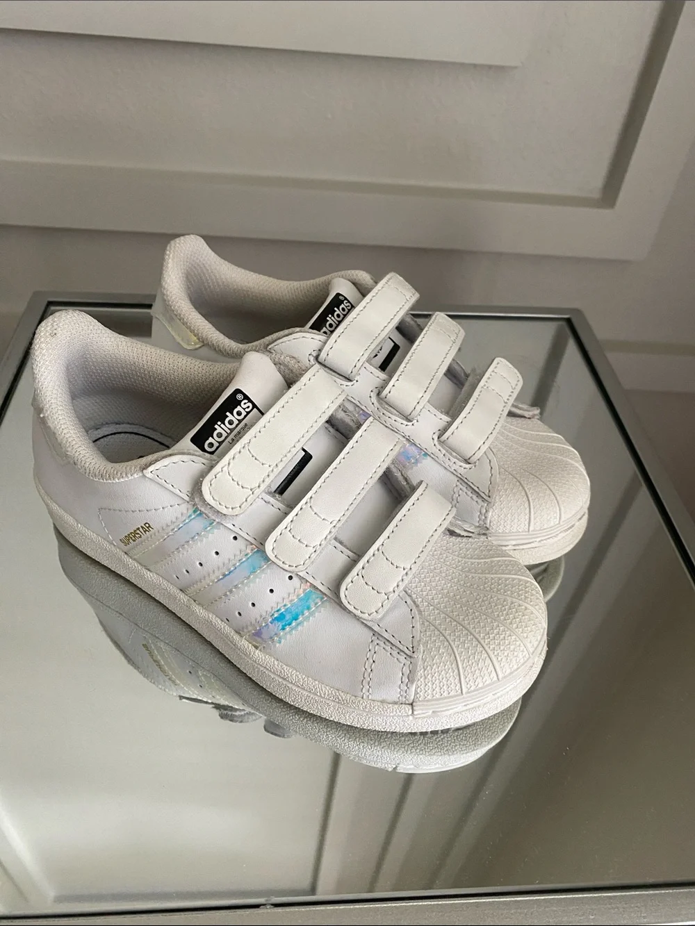 Kids Adidas Originals Superstar CF C tennis 12.5